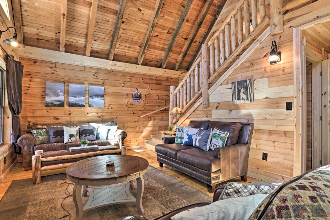Gatlinburg Cabin With Loft And Game Room 1 Mi To Town Zewnętrze zdjęcie